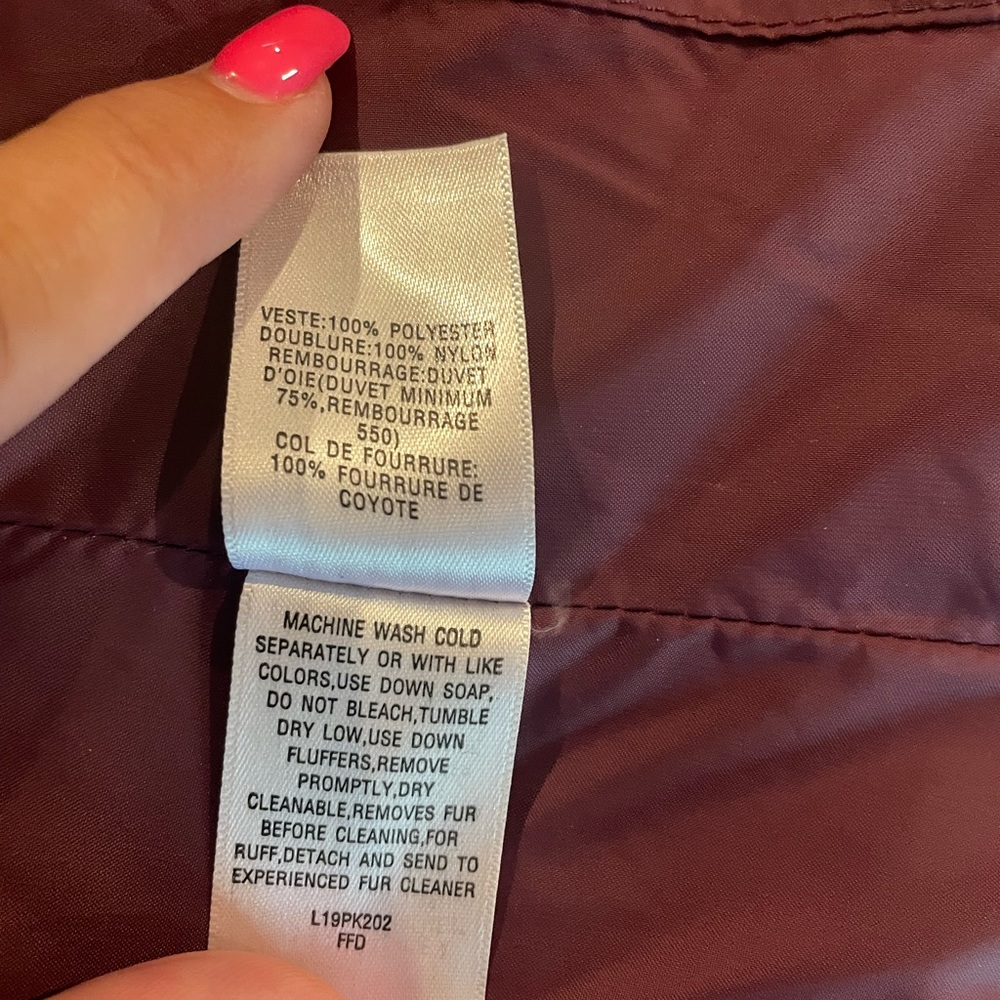 Womens Cabelas goose down jacket. Size M - Picture 11 of 14